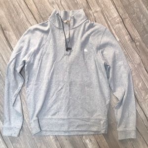 (Men’s) Gray Burberry Pull-over. Size M.